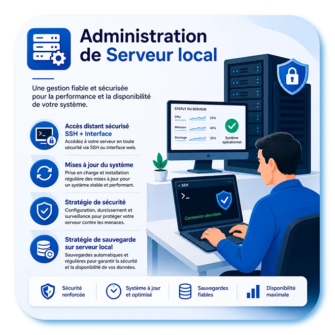 Administration & Maintenance - Hosting Serveur (Mutualisé)