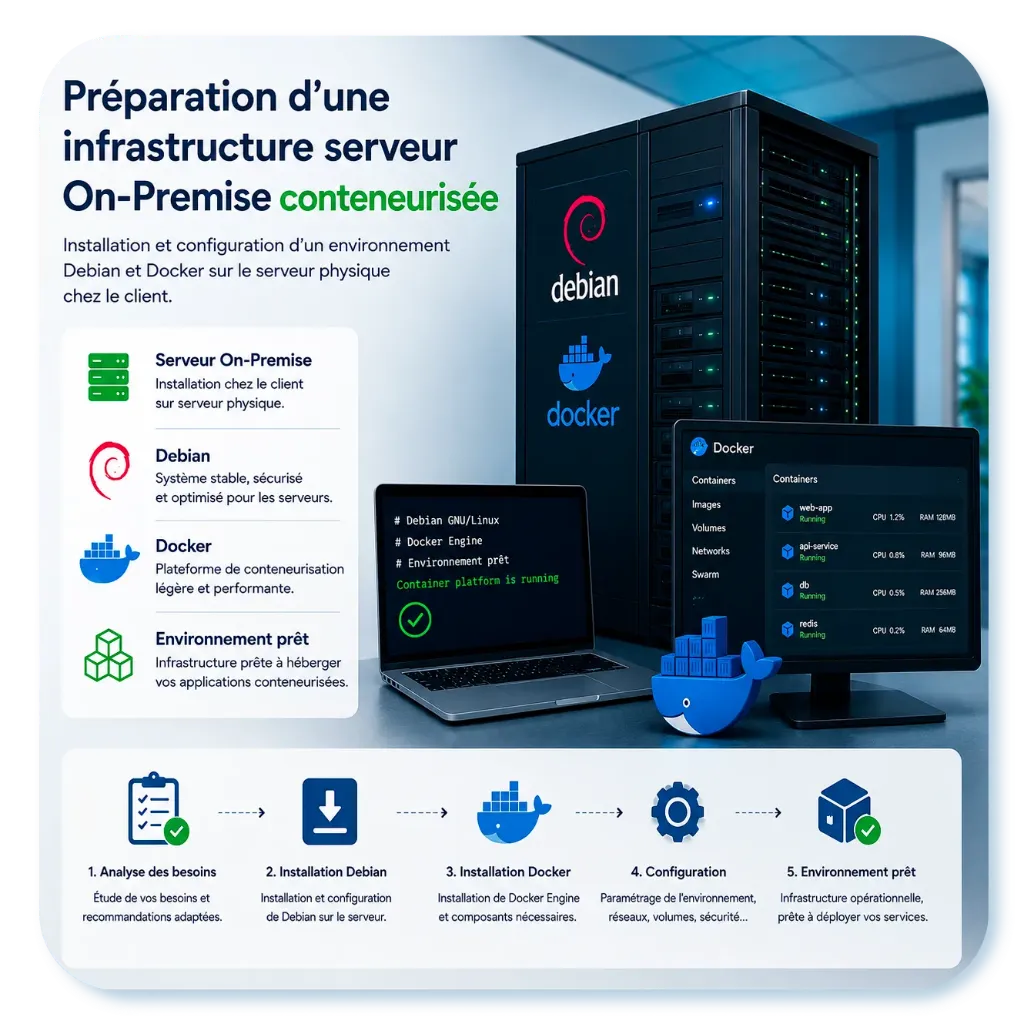 Mise en place d’une infrastructure conteneurisée On-Premise (serveur local)