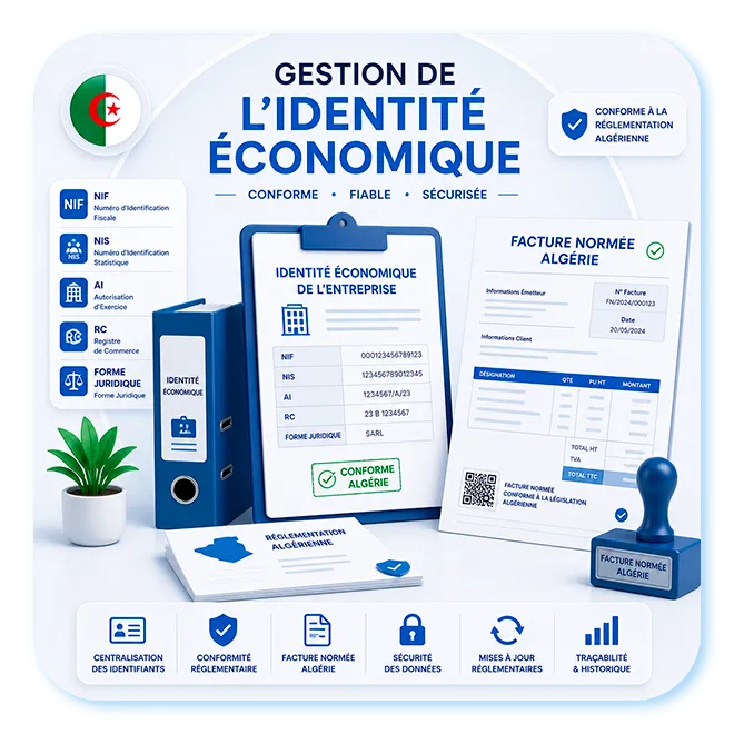 Identité Économique des Sociétés et Facture Normalisée - dz (19.0, Communautaire)